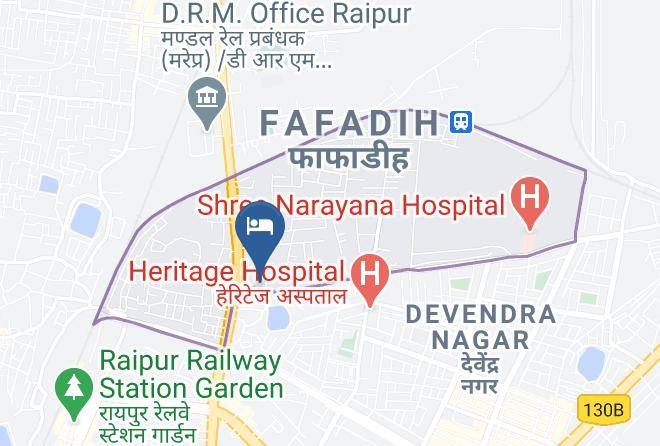 Raipur - Hotel Sai Orchid Maps