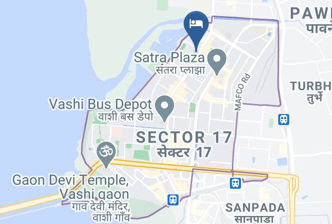 Navi Mumbai - Hotel Sai Parikrama Maps
