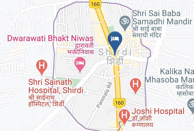 Shirdi - Hotel Sai Plaza Maps