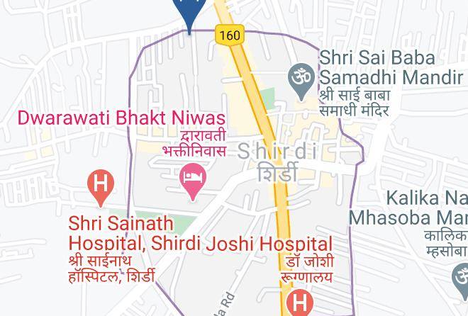 Shirdi - Hotel Sai Prabha Maps