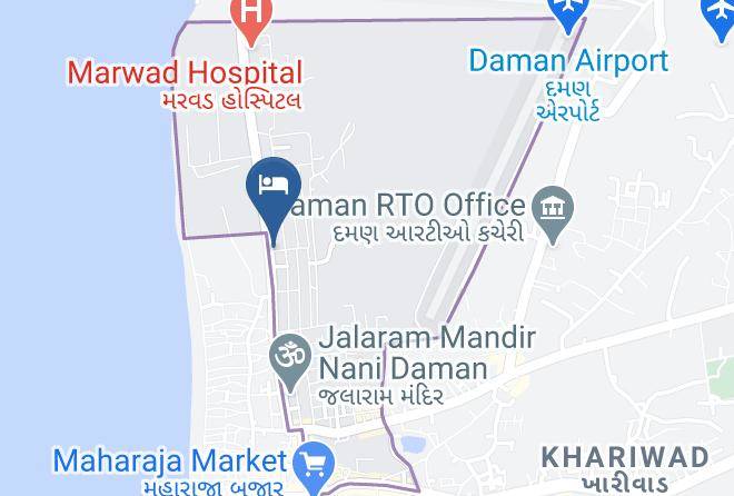 Daman - Hotel Sai Regency Maps