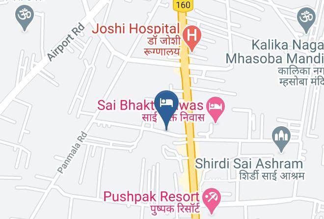 Shirdi - Hotel Sai Smita Maps