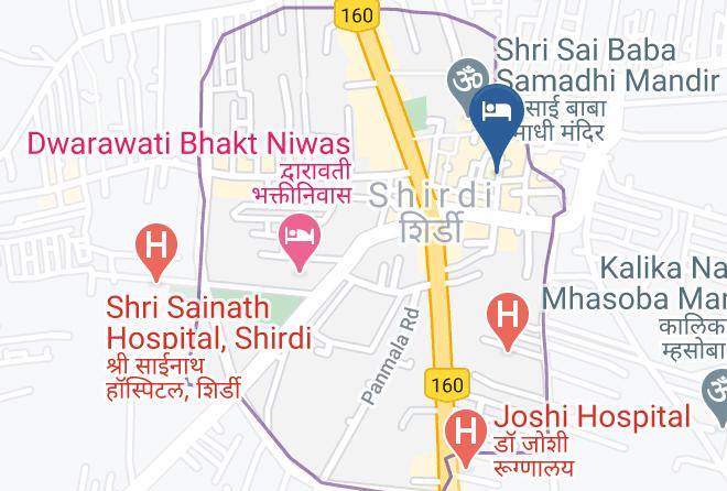 Shirdi - Hotel Sai Suraj Palace Maps