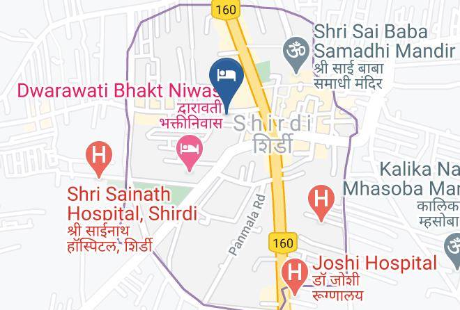 Shirdi - Hotel Saikrupa Shirdi Maps