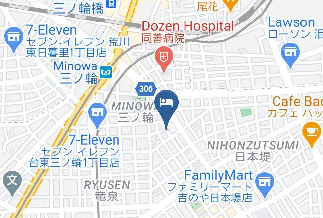 Taito Ward - Hotel Sails Maps