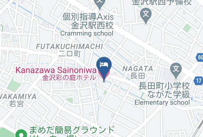 Kanazawa Sainoniwa Hotel Map