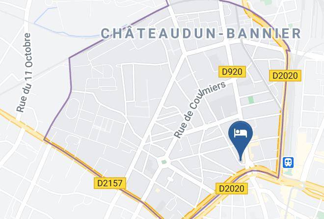 Loiret - Hotel Saint Aignan Orleans Maps