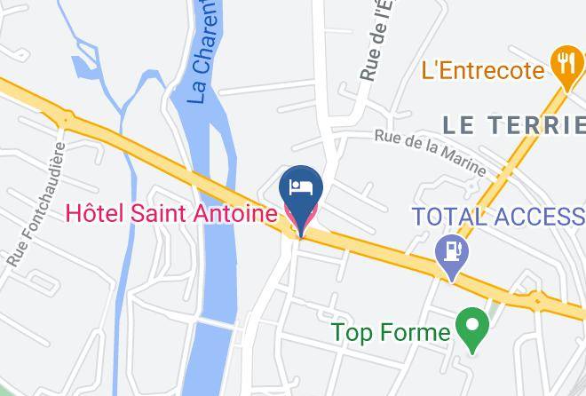 Hotel Saint Antoine Map