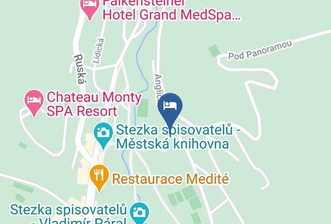 Cheb - Hotel Saint Antonius Maps