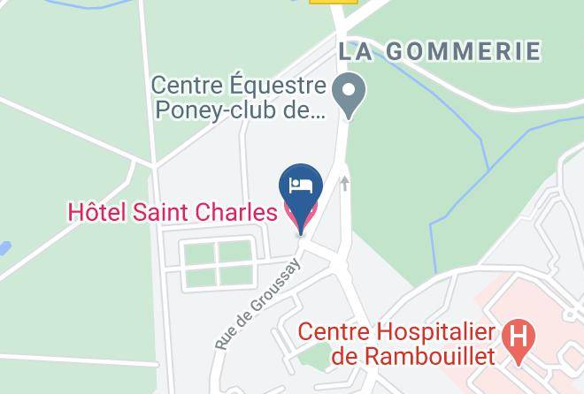 Yvelines - Hotel Saint Charles Maps