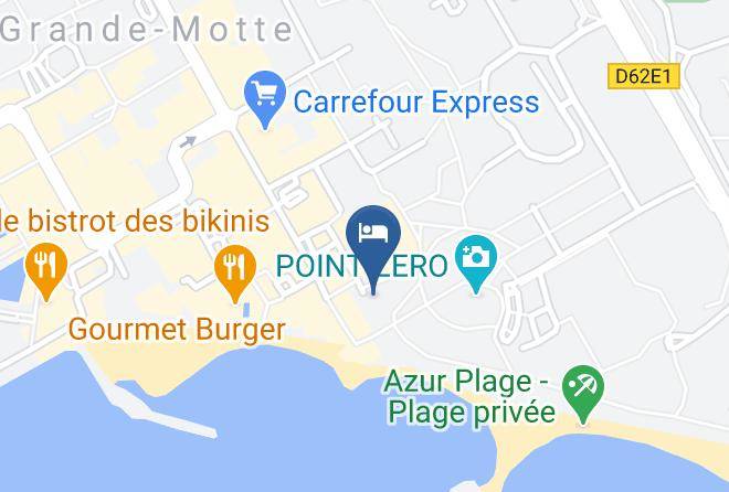 Herault - Hotel Saint Clair Bord De Plage Maps