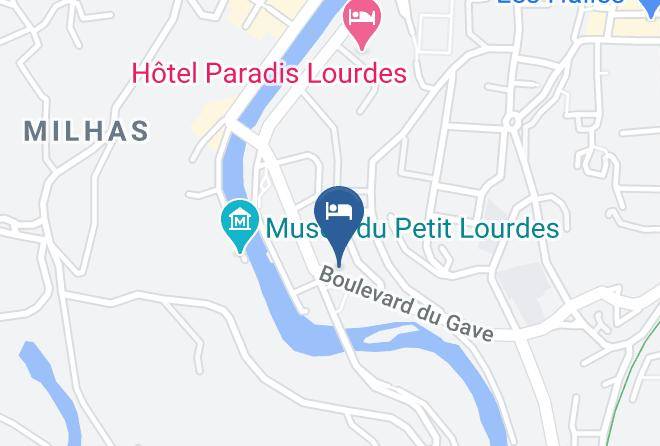 Hautes Pyrenees - Hotel Saint Clair Maps