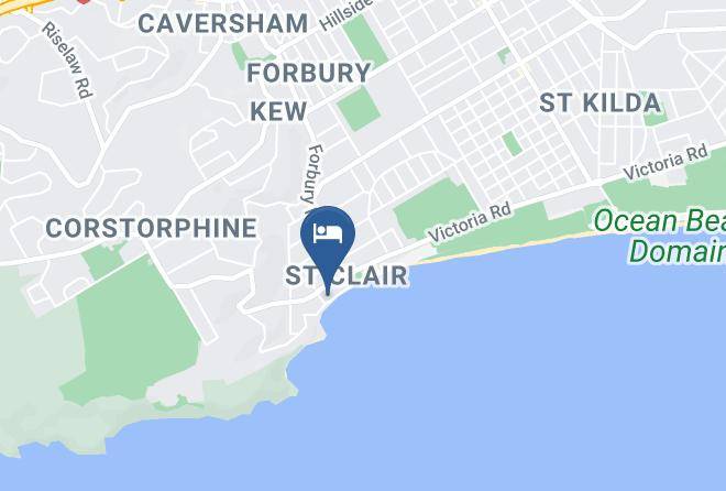Dunedin - Hotel Saint Clair Maps