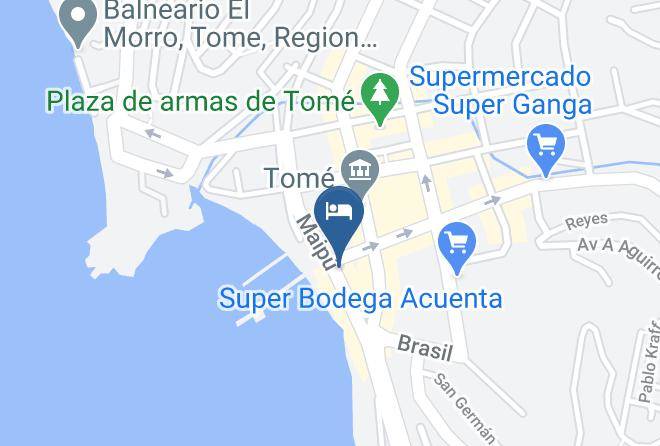 Hotel Saint Denis Map