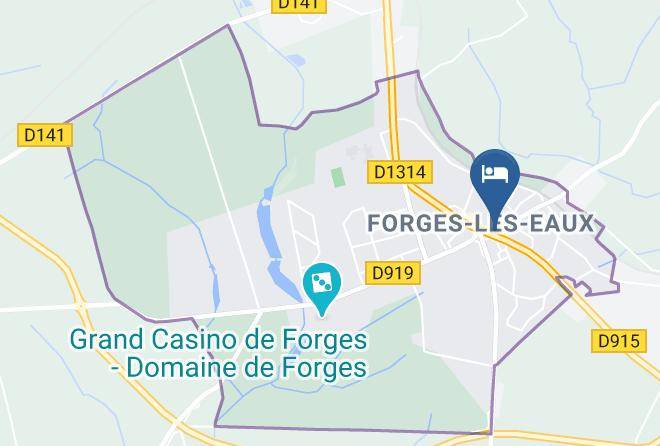 Seine Maritime - Hotel Saint Denis Maps