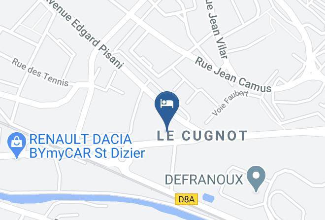 Haute Marne - Hotel Saint Dizier Maps