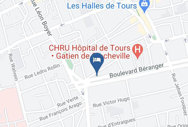 Indre Et Loire - Hotel Saint Eloi Maps