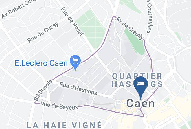 Calvados - Hotel Saint Etienne Maps