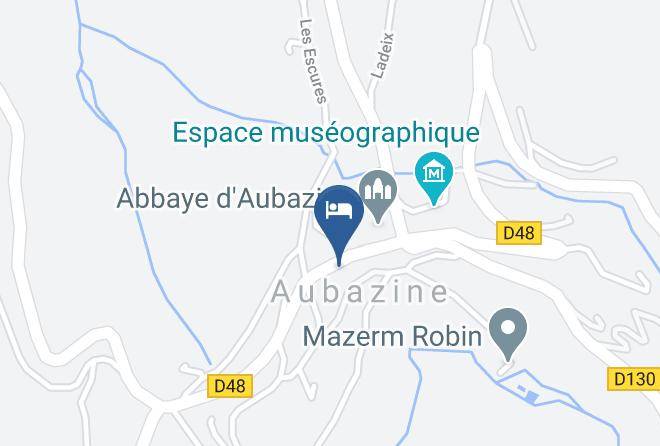 Correze - Hotel Saint Etienne Maps