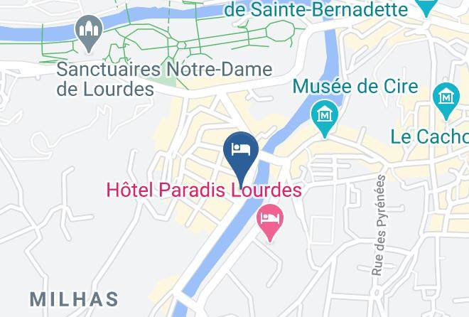 Hautes Pyrenees - Hotel Saint Francois D'assise Maps