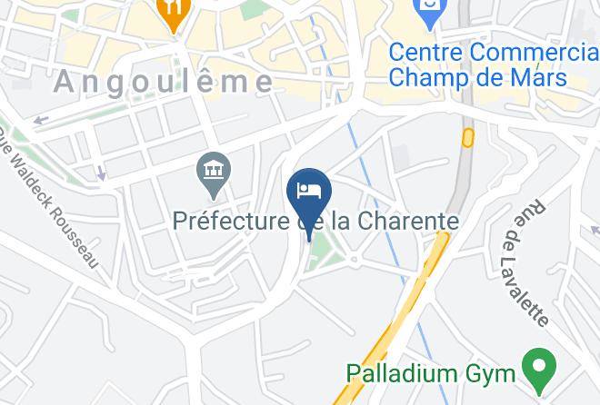 Charente - Hotel Saint Gelais Maps