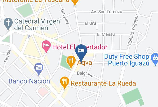 Puerto Esperanza - Hotel Saint George Maps