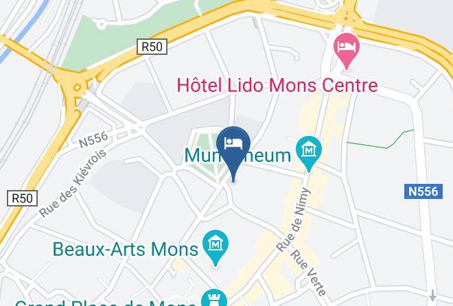 Hainaut - Hotel Saint Georges Maps