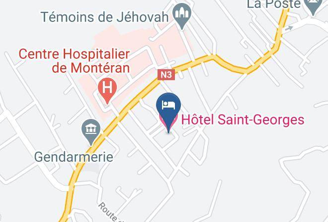 Saint Claude - Hotel Saint Georges Maps