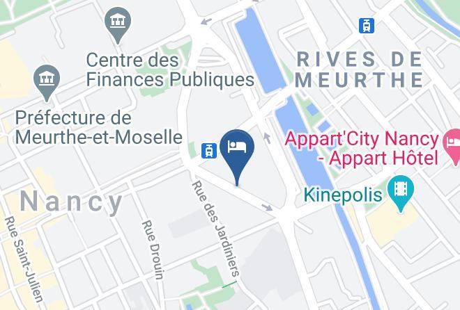 Meurthe Et Moselle - Hotel Saint Georges Maps