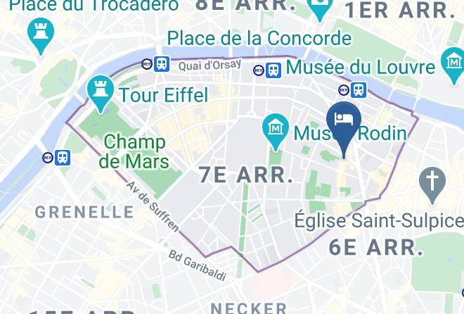 Paris - Hotel Saint Germain Maps