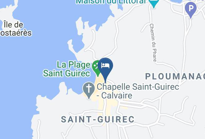 Cotes D Armor - Hotel Saint Guirec Maps