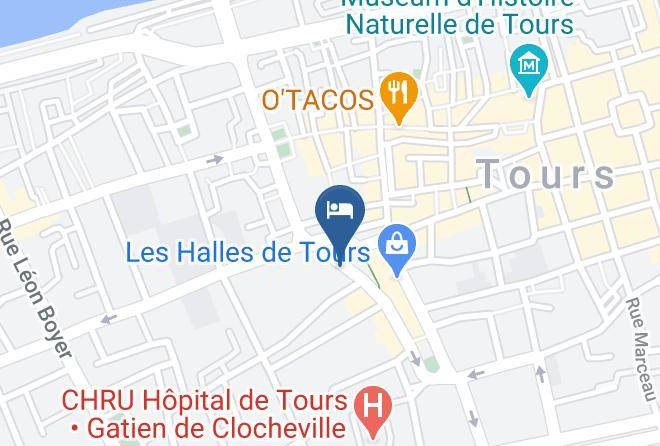 Indre Et Loire - Hotel Saint Jean Maps