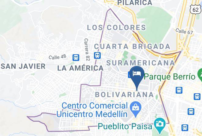 Medellin - Hotel Saint John Medellin Maps