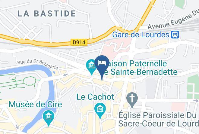 Hautes Pyrenees - Hotel Saint Julien Maps