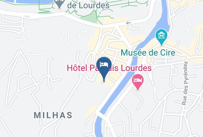 Hautes Pyrenees - Hotel Saint Lazare Maps