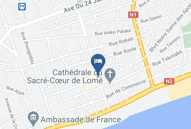 Golfe - Hotel Saint Manick Maps
