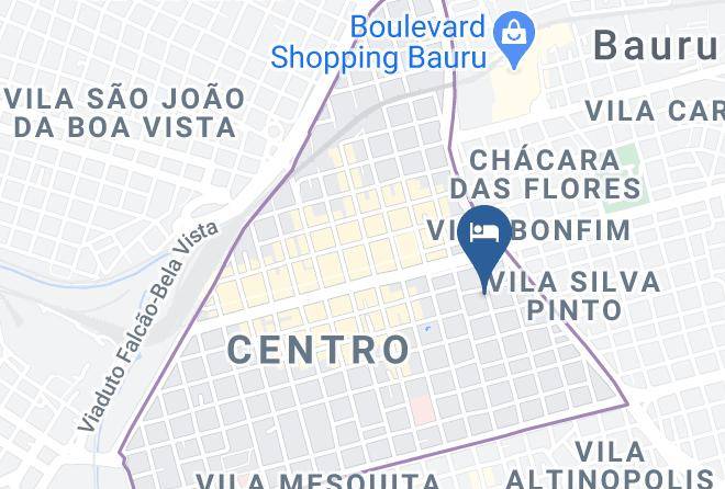 Bauru - Hotel Saint Martin Maps
