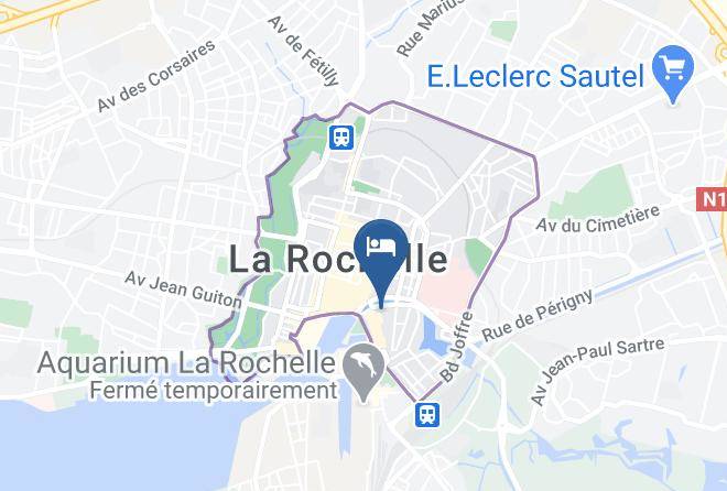 Charente Maritime - Hotel Saint Nicolas La Rochelle Maps
