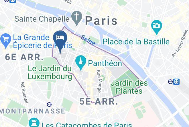 Paris - Hotel Saint Paul Rive Gauche Maps