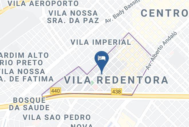 Sao Jose Do Rio Preto - Hotel Saint Peter Maps