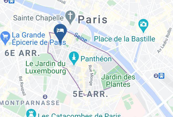 Paris - Hotel Saint Pierre Maps