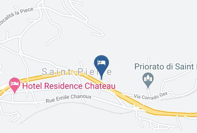 Hotel Saint Pierre Map