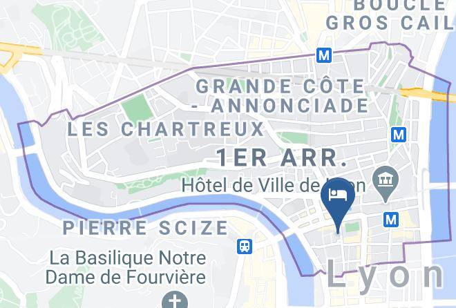 Rhone - Hotel Saint Pierre Des Terreaux Maps