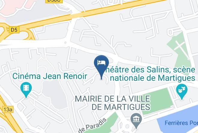 Bouches Du Rhone - Hotel Saint Roch Maps