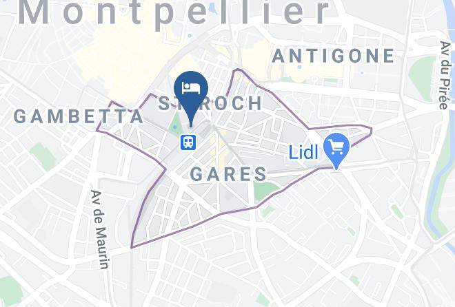 Herault - Hotel Saint Roch Maps