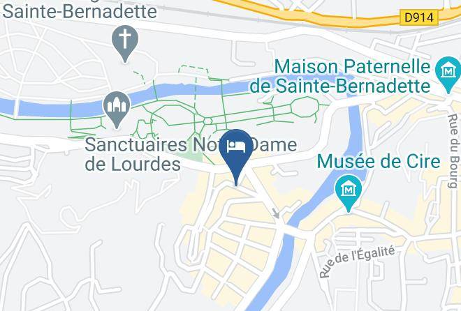 Hautes Pyrenees - Hotel Saint Sauveur Maps