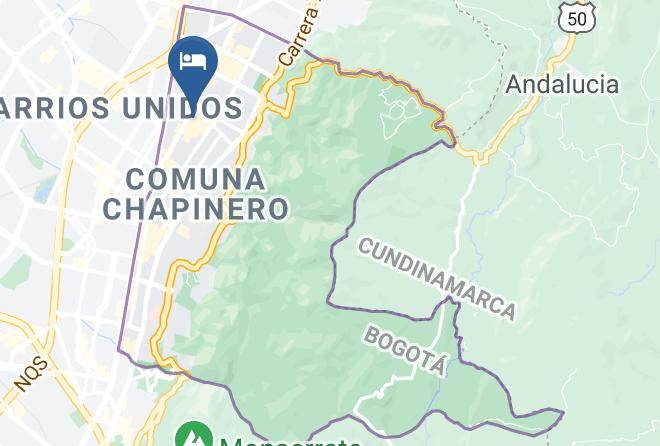 Hotel Saint Simon Map