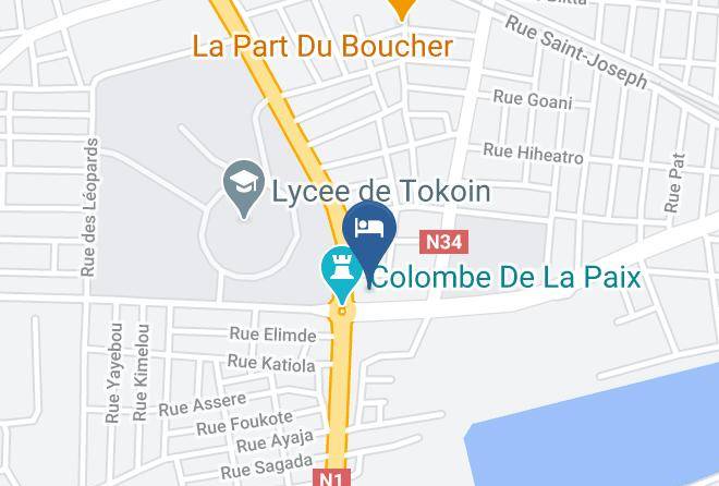 Golfe - Hotel Saint Thomas Maps