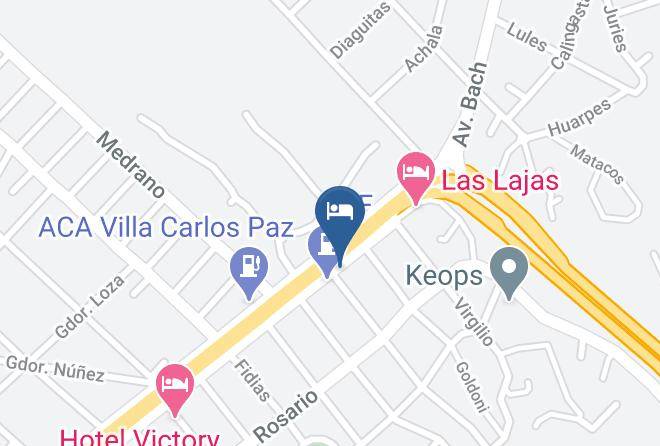 Santa Maria Department - Hotel Saint Tropez Maps