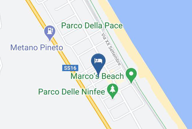 Teramo - Hotel Saint Tropez Maps